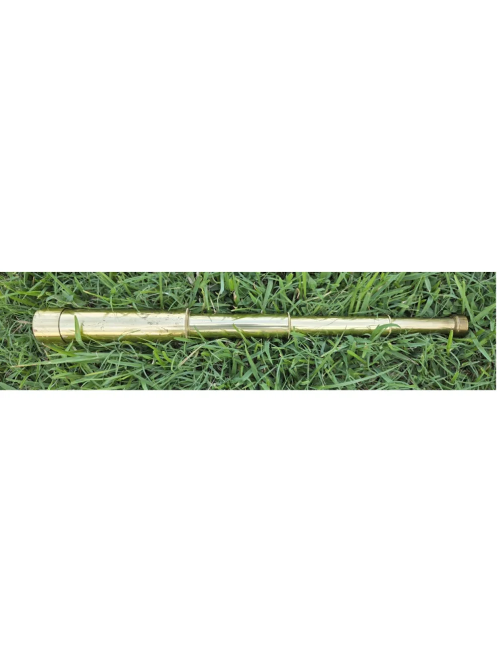 Vintage 1985-1986 Halley’s Comet Brass Telescope Spyglass 30x40mm 22